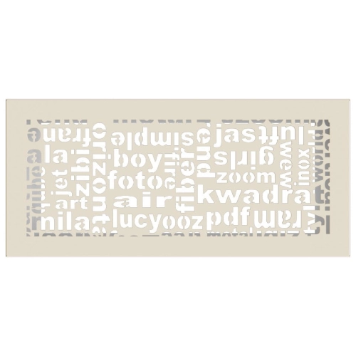 Kratka ABC 17x37 cm