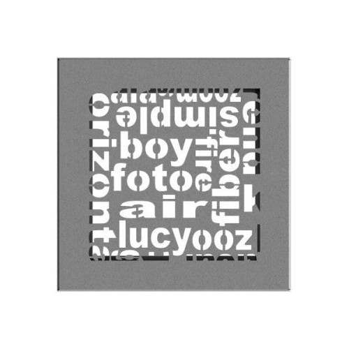 Kratka ABC 17x17 cm Granito