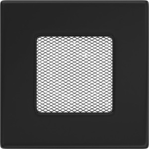 Kratka kominkowa 11x11 cm Czarna