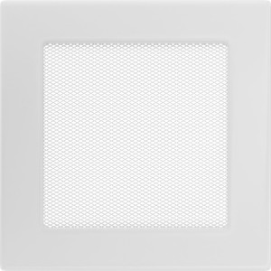 Kratka kominkowa 17x17 cm Biała