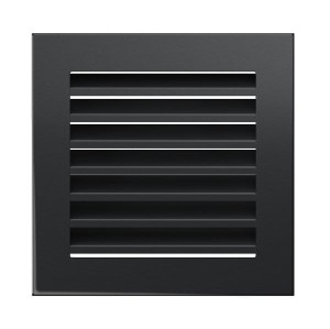 Kratka kominkowa 17x17 cm Fresh Grafitowa