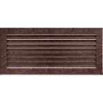 Kratka kominkowa 17x37 cm Fresh Miedziana