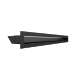 Kratka kominkowa Luft 60x600 Czarny