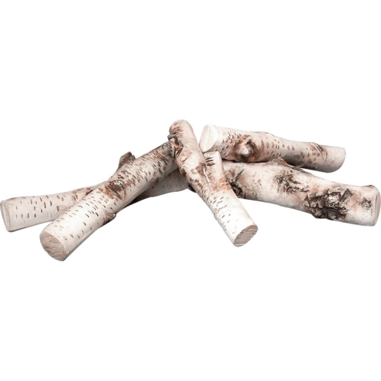 Drewienka Ceramiczne do Biokominków Brzoza