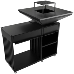 Palenisko QUADRUM z Grillem Horizontal