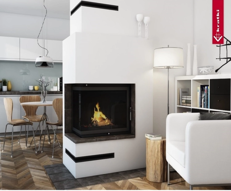 Luft 2 szt 60x40x9 Góra i Dół Czarne