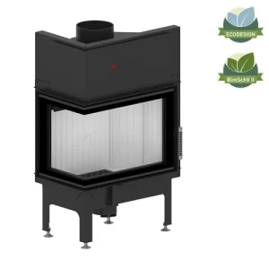 Kominek Stalowy Hitze ALBERO AL9L.H-D