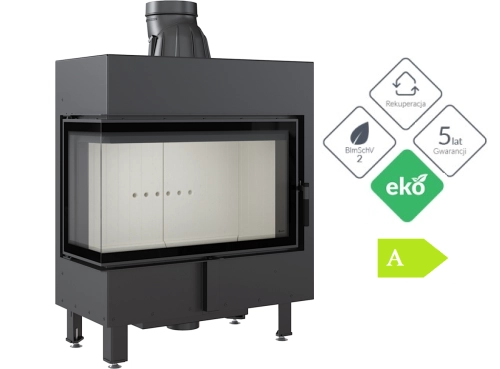 Kominek Stalowy Lucy Lewy BS 14 kW