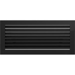 Kratka kominkowa 17x37 cm Fresh Czarna
