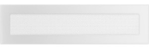 Kratka kominkowa 11x42 cm Biała