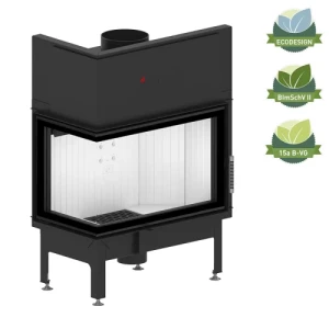 Kominek Stalowy Hitze ALBERO AL14L.H-D