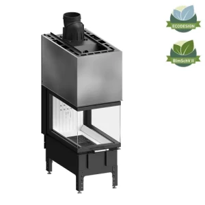 Kominek stalowy Hitze TRINITY 54x80x53.G