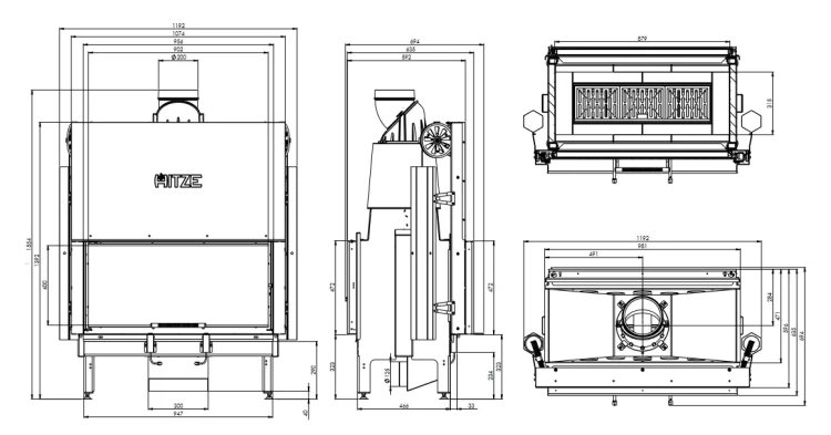 Kominek_Stalowy_Hitze_ARDENTE DUO 90×41.DGS Wymiary.webp