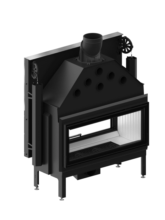 Kominek_Stalowy_Hitze_ARDENTE DUO 105×43.DGS