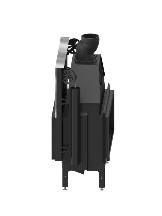 Kominek_Stalowy_Hitze_ARDENTE DUO 105×43.DGS