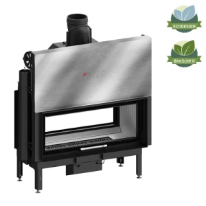 Kominek stalowy Hitze ARDENTE DUO 105×43.DGS