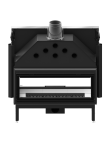 Kominek Stalowy Hitze ARDENTE DUO 120×43.DGS