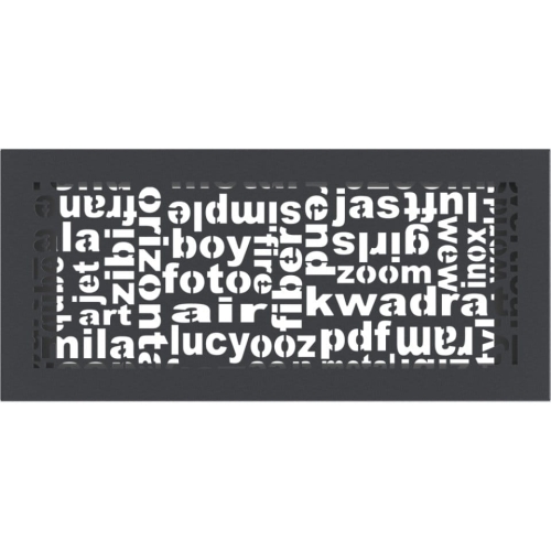 Kratka ABC 17x37 cm