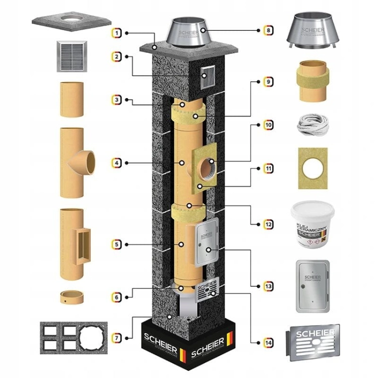 Komin Ceramiczny Standard
