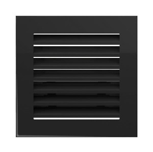 Kratka kominkowa 17x17 cm Fresh Czarna