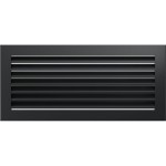Kratka kominkowa 17x37 cm Fresh Grafitowa
