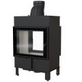 Kominek stalowy Lucy Tunel 12 kW