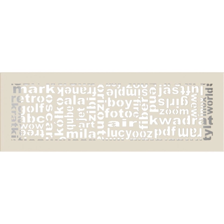 Kratka ABC 17x49 cm