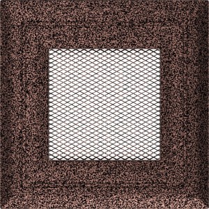 Kratka kominkowa 11x11 cm Miedziana Oskar
