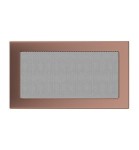 Kratka kominkowa 17X30 Miedź Galwaniczna
