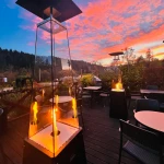 Ogrzewacz gazowy Umbrella BS z wężem i reduktorem - 2 kolory