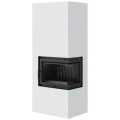 Kominek narozny SiIMPLE BOX 8 KW Biały - prawostronny_3.webp