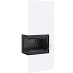 Kominek narozny SiIMPLE BOX 8 KW Biały - lewostronny_3.webp
