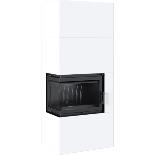 Kominek narozny SiIMPLE BOX 8 KW Biały - lewostronny_3.webp