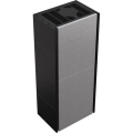Kominek narozny SiIMPLE BOX 8 KW czarny - lewostronny_4.webp