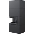 Kominek narozny SiIMPLE BOX 8 KW czarny - lewostronny_3.webp