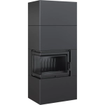 Kominek narozny SiIMPLE BOX 8 KW czarny - lewostronny_1.webp
