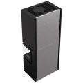 Kominek narozny SiIMPLE BOX 8 KW Czarny - prawostronny_5.webp