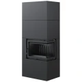 Kominek narozny SiIMPLE BOX 8 KW Czarny - prawostronny_3.webp