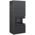 Kominek narozny SiIMPLE BOX 8 KW Czarny - prawostronny_1.webp