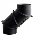 Kolano Spalinowe Nastawne  4 segmentowe fi 200 mm 