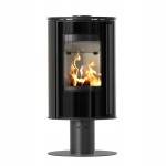 Piec wolnostojący obrotowy na nodze koza KRATKI ERIK Ø 150 5,5 kW