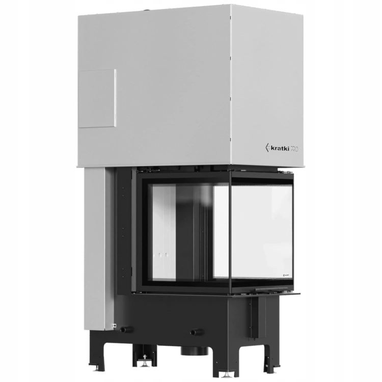 Kominek KRATKI REGNOR 500/500 7 kW Ø 200 3-szybowy
