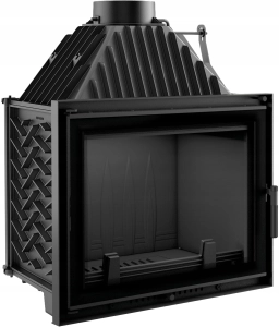 Kominek powietrzny żeliwny KRATKI AMELIA DECO 21 kW Ø 200 (1)