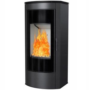 Kominek wolnostojący KRATKI TITAN Panorama 11 kW Ø 150