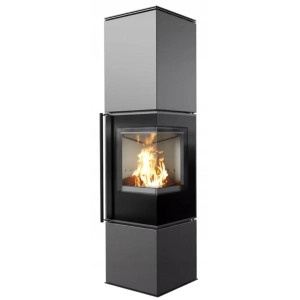 Piec stalowy KRATKI REN/L prawy Ø 150 7 kW