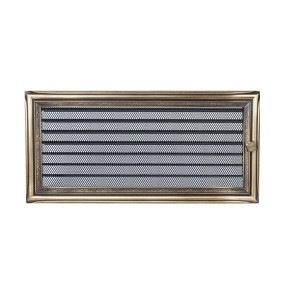 Kratka kominkowa 17x37 Rustykalna z Żaluzją