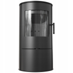Piec-kominek-wolnostojacy-KRATKI-Koza-ROLLO-fi-150-7-kW-czarne-wylozenie-Glebokosc-40-2-cm.jpg