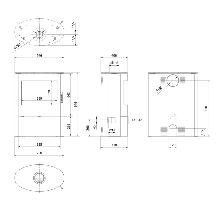Piec-Wolnostojacy-Kominek-Powietrzny-KRATKI-KOZA-ROLLO-2-8kW-fi-150-Moc-kW-6-10.jpg