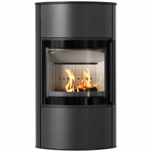 Stalowy piec wolnostojący BJORN Ø 150 7kW Wysoka