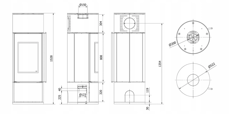 Piec-Wolnostojacy-KRATKI-AMBLER-7-kW-fi-150-piecyk-Czarne-Wylozenie-Moc-kW-6-10.jpg